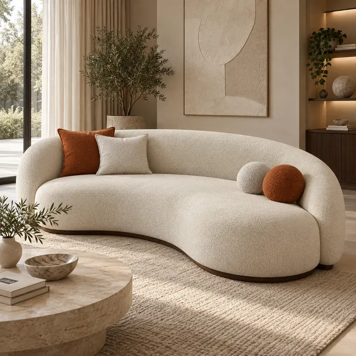 Curved & Cloud Sofas